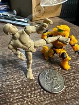 Mini Figure Soldier Articulated 3d model