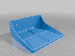 Wall Control Pegboard Shelves 3d model
