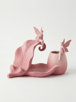 Fairy Leaf Desk Organizer & Phone Stand 3d model