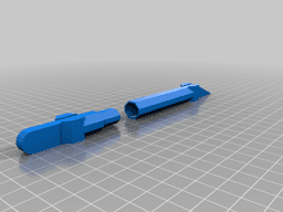 Sanding Detailer (Spring Loaded For Mini Sander Belts) 3d model