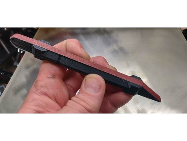 Sanding Detailer (Spring Loaded For Mini Sander Belts) 3d model