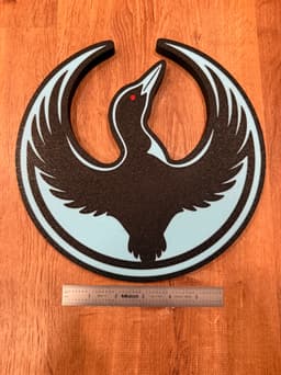 Minnesota Rebel Alliance - Key Chain & Sign 3d model