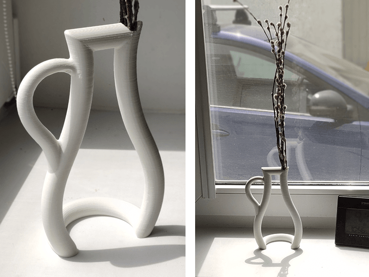 Outline vase 3d model