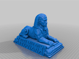 Rock Like An Egyptian 3d model
