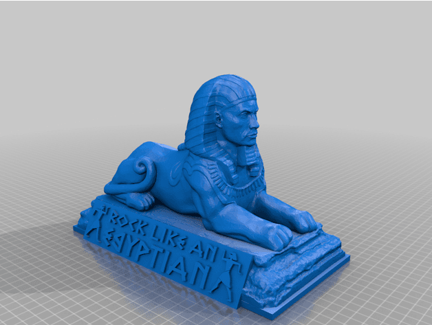 Rock Like An Egyptian 3d model