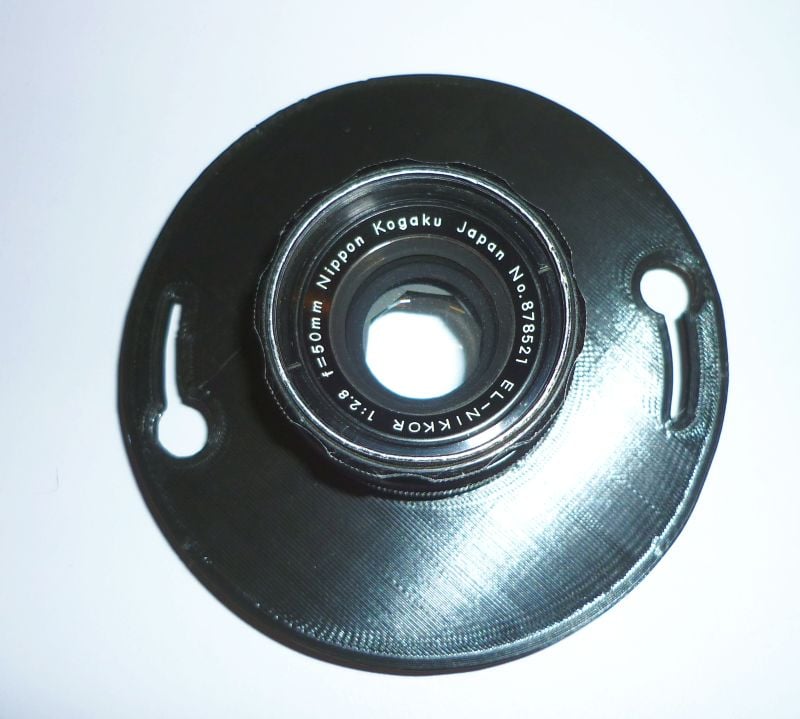 Vivitar VI lensboard 3d model