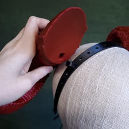 Ruby | Tiefling Costume Horns 3d model