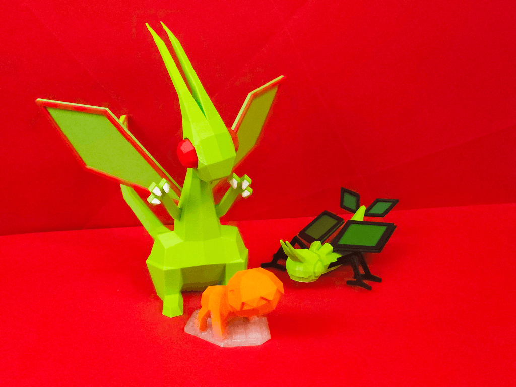 Trapinch Low Poly Pokemon 3d model