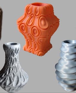 Ostra Vase - Decorative Vase 3d model