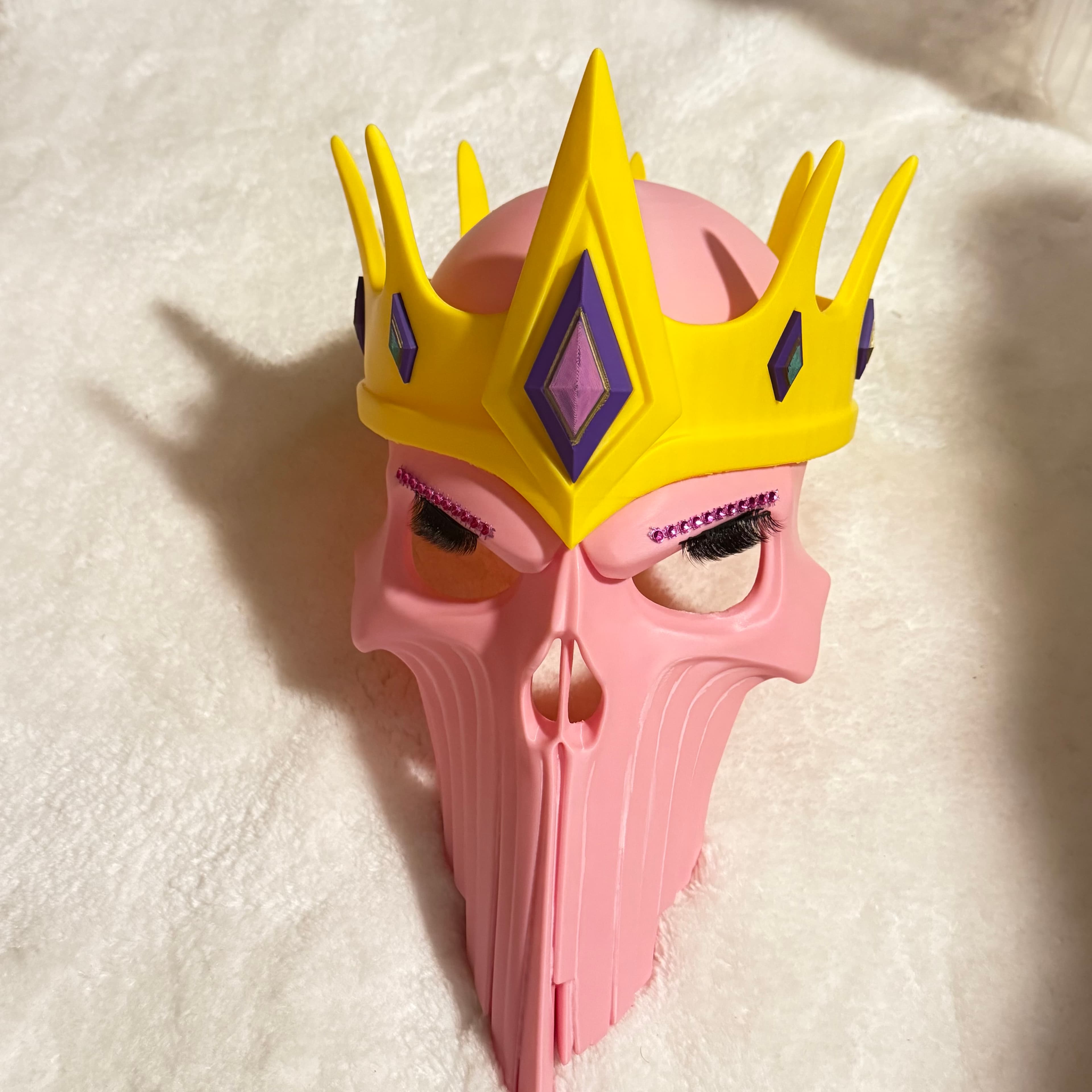 My First 3d Helmet , had to put my girlie touch to it.