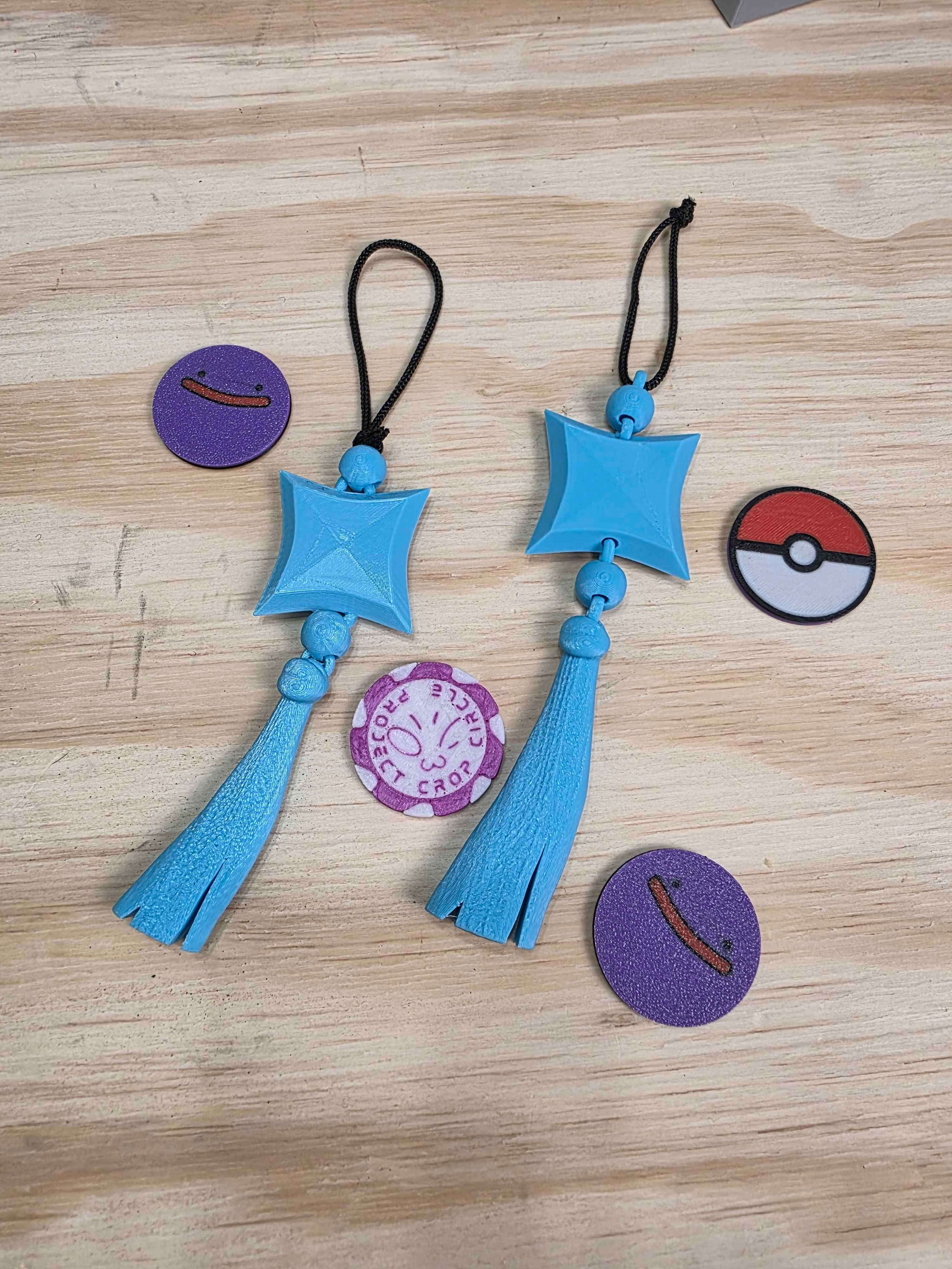 Shiny charm, More Dangly 3d model