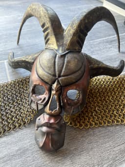 Valkyrie Horned Mask 3d model