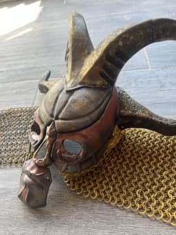 Valkyrie Horned Mask 3d model