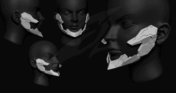 Cyborg Jaws Armor V2 3d model