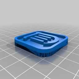 Final Fantasy XIV: Job/Class Keychain Tiles 3d model