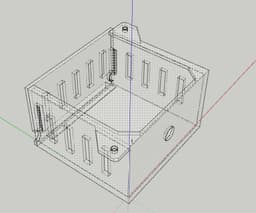 Dimmer Mounting Box 3d model