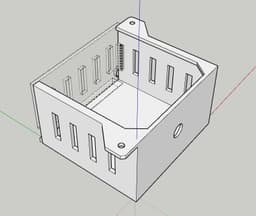 Dimmer Mounting Box 3d model