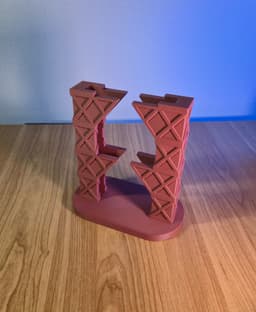 Rocket Launch Pad Phone Stand 3d model