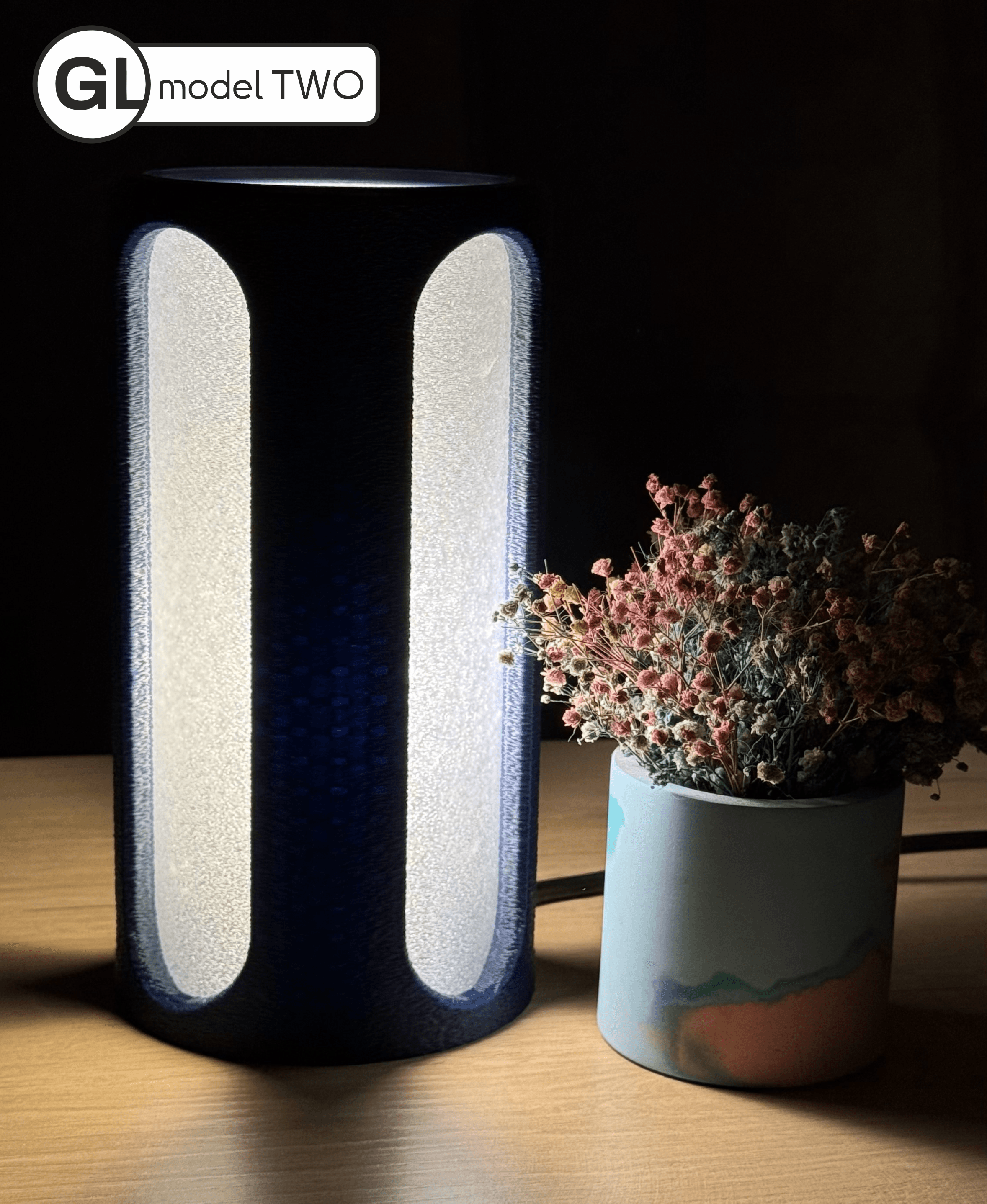 Model TWO lamp 3d model