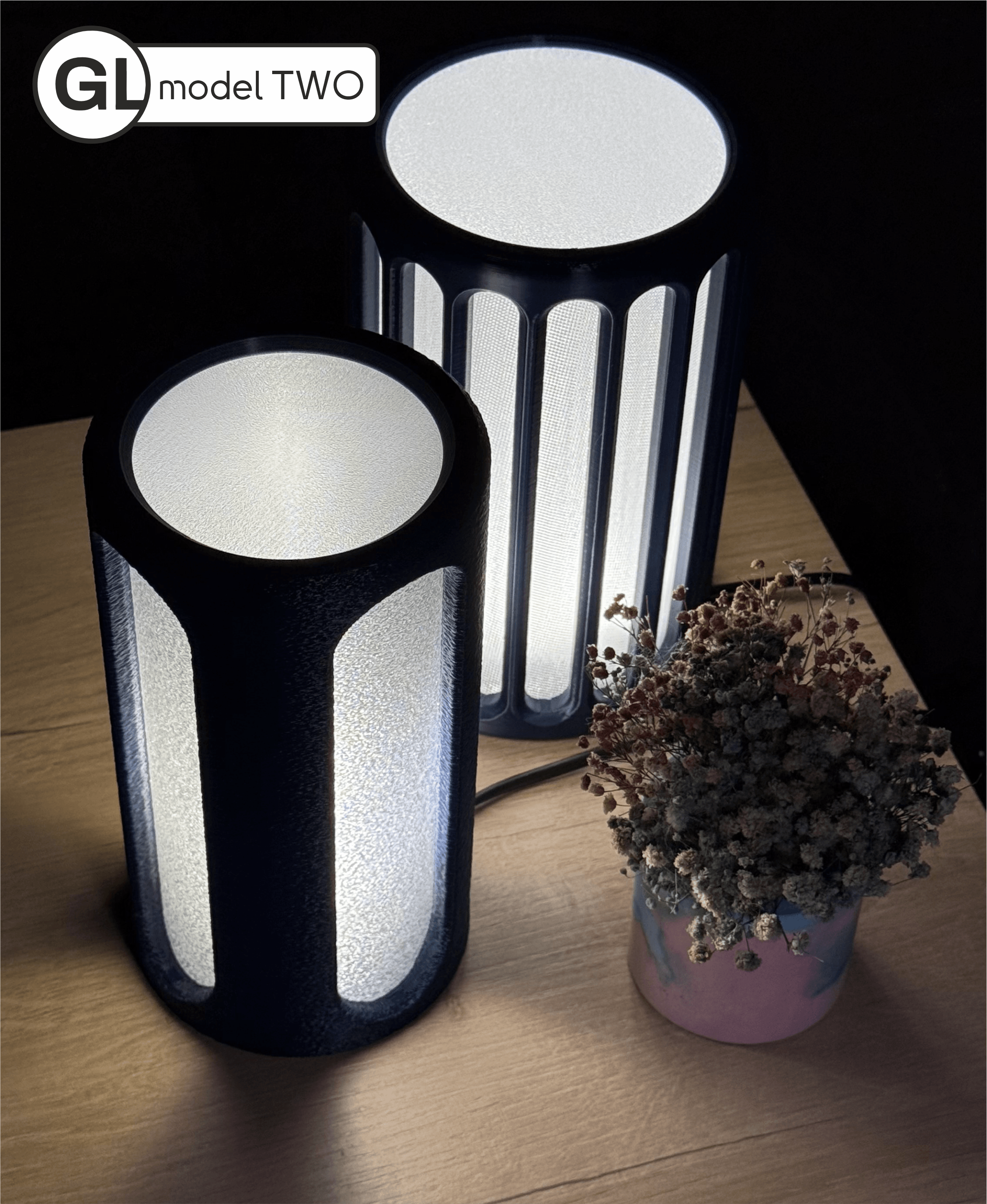 Model TWO lamp 3d model