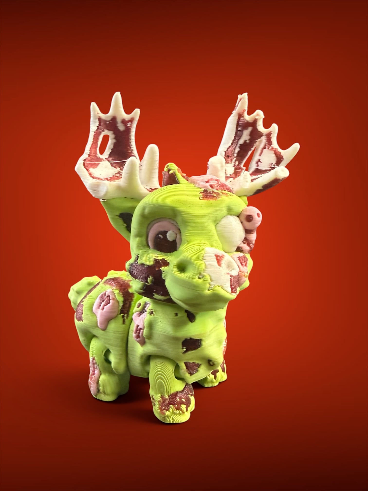 Rebel Buddy Zombie Moose 3d model