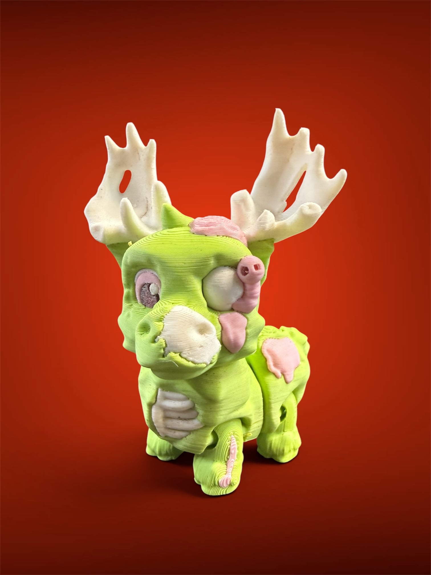 Rebel Buddy Zombie Moose 3d model