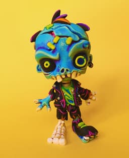 Creepy Zombie 3d model