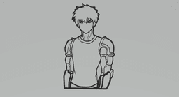 Genos 2D One-Punch Man.stl 3d model