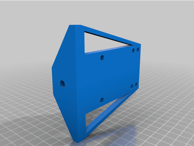 Skateboard light mounts 3d model