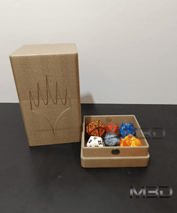 Magnet-Lock MTG Commander Case / no supports / 3mf included 3d model