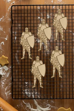 Knight Cookie Cutter, Biscuit Cutter 3d model