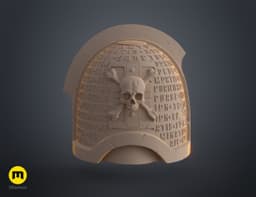 Deathwatch Shoulder Pauldron 3d model