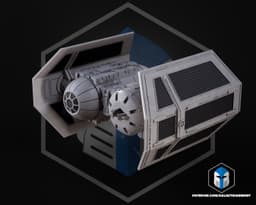 TIE Bomber Vehicle Kit Card - 3D Print Files 3d model