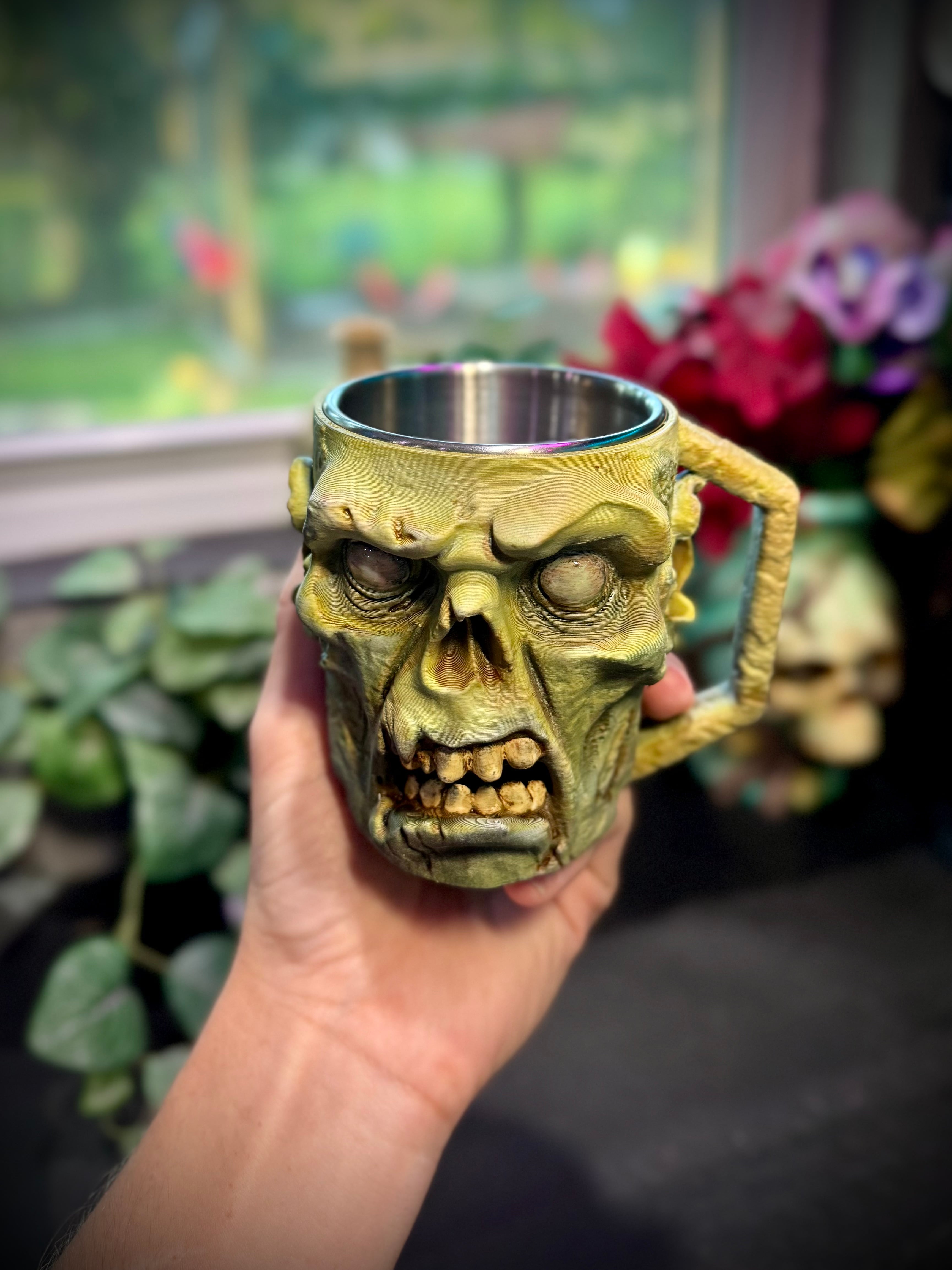 Zombie cup! 3d model