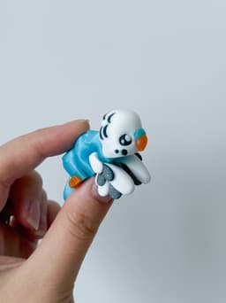 Love birds + friends 3d model