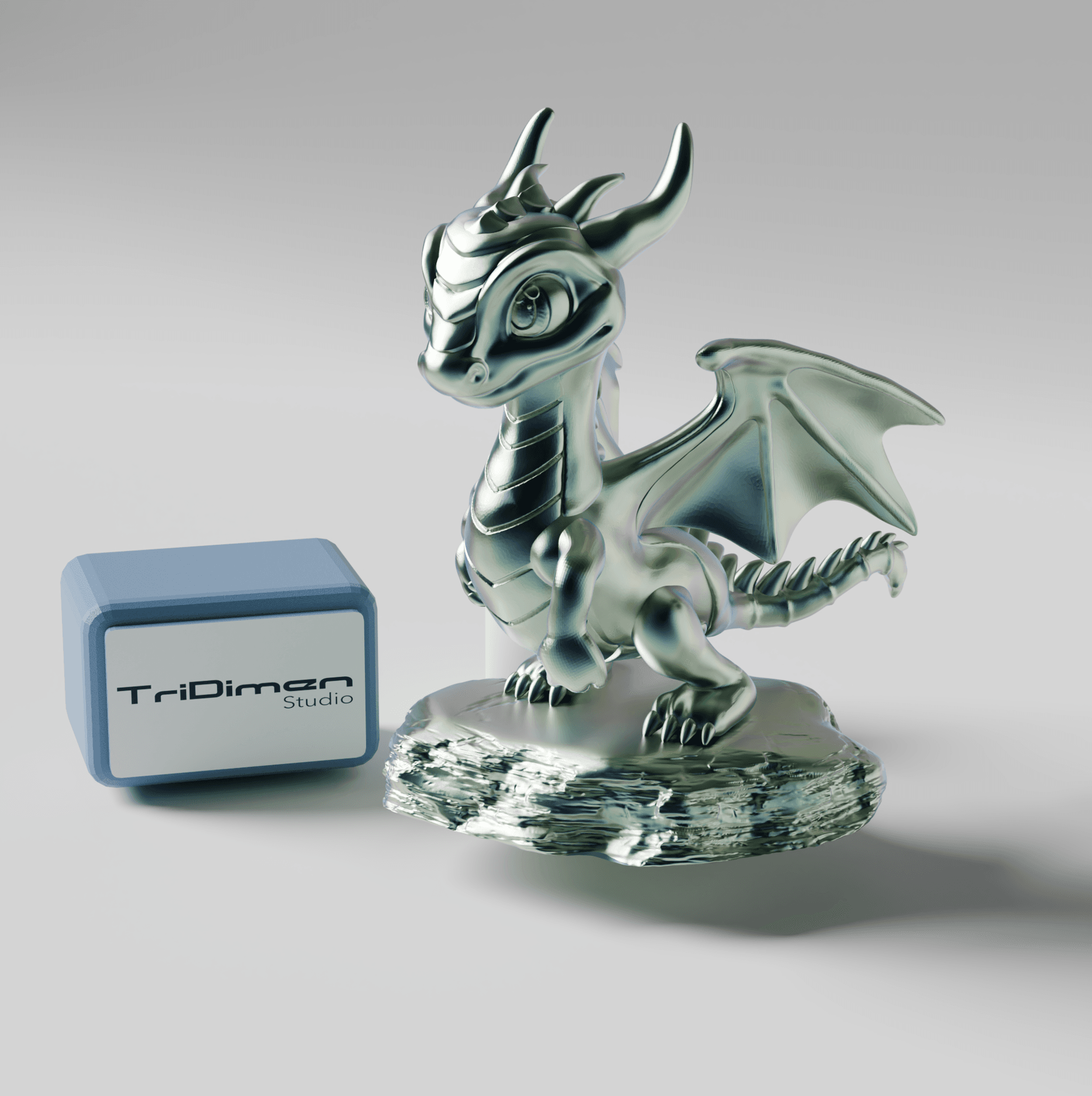 Cute Dragon 01 3d model