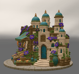 Sultan's Spice & Potion Bazaar STL File for 3D Print 3d model