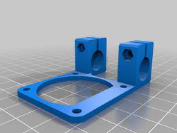 Bed Leveling Sensor Holder for Ortur Obsidian 3d model