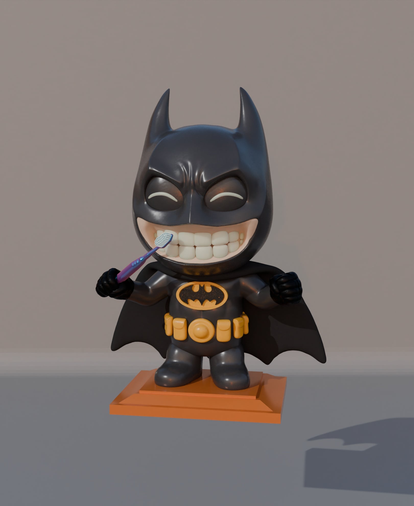 Cute Batman 3d model