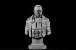 Blade bust (Pre-Supported) 3d model