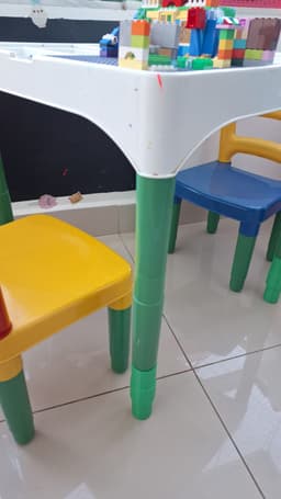 Extensor de pé para mesa infantil 3d model