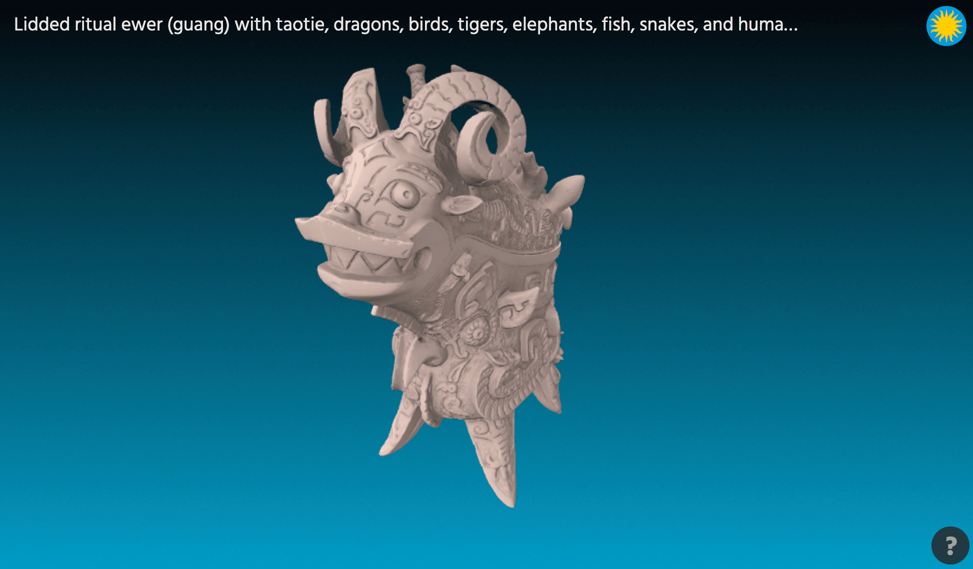 Smiley Dragon Boi 3d model