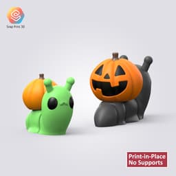Halloween Flexi Snail 3d model