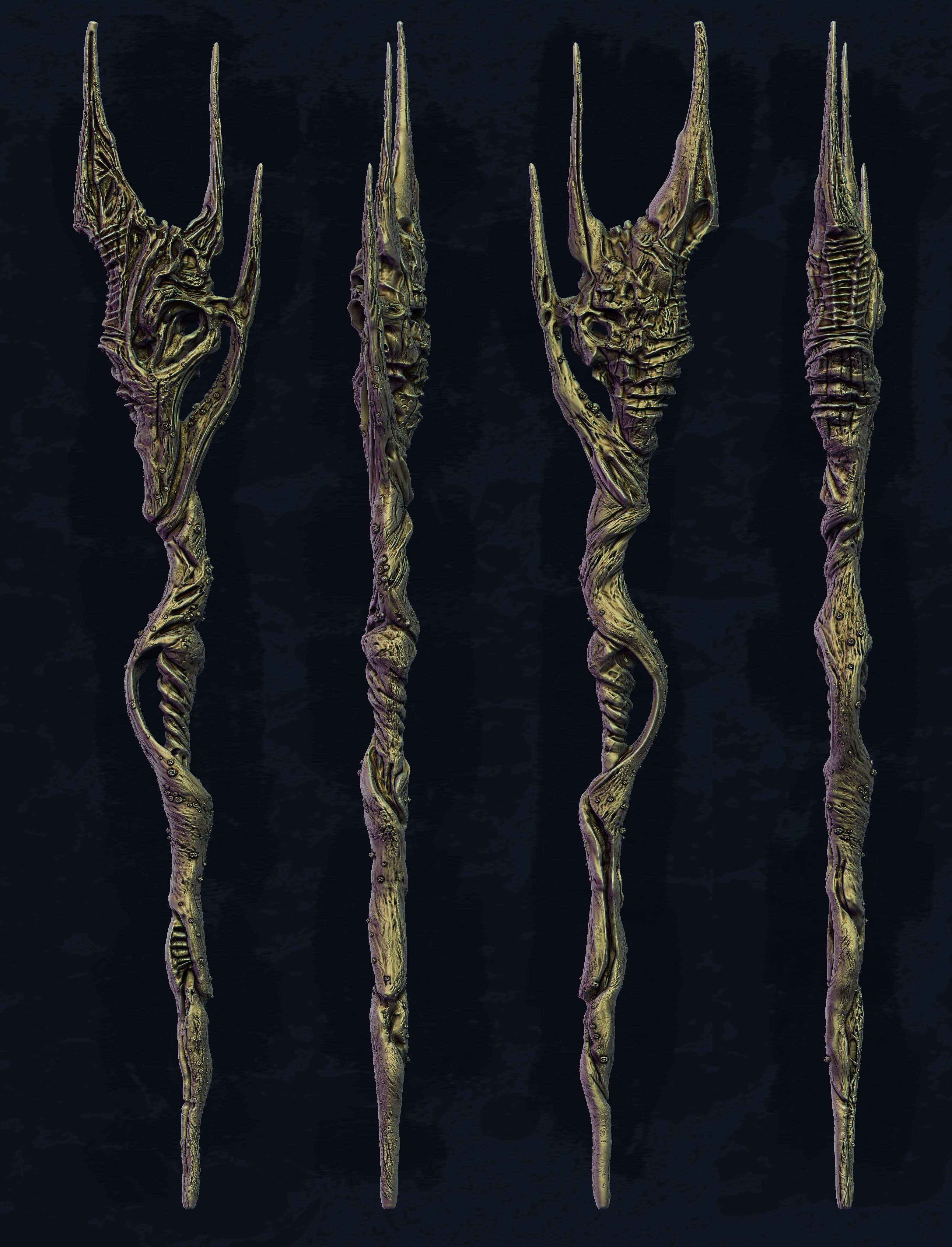 Staff of Poseidon 3d model
