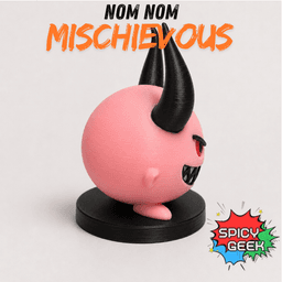 Nom Nom Sad 3d model