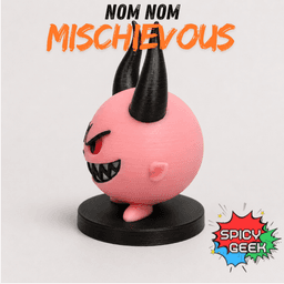 Nom Nom Sad 3d model