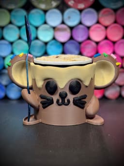 Mice Cream 3d model