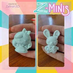 Z-Minis Alice in Wonderland 3d model