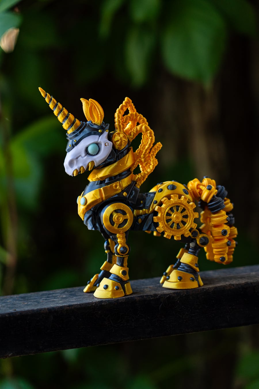 Steampunk Unicorn 3d model