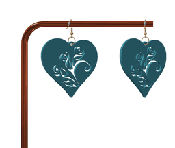 Cute keychain / earrings 3d model